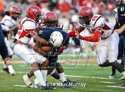 Thumbnail 2 in Cypress Ranch vs. North Shore (UIL 6A Regional III Playoff) photogallery.