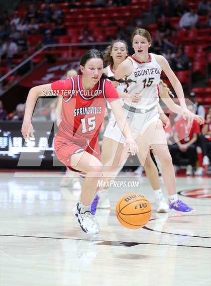 Thumbnail 3 in Springville vs. Bountiful (UHSAA 5A Semifinal) photogallery.