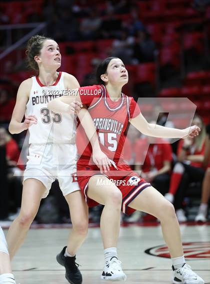 Thumbnail 2 in Springville vs. Bountiful (UHSAA 5A Semifinal) photogallery.