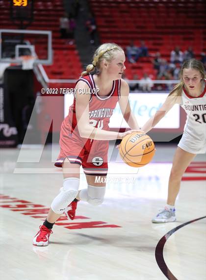 Thumbnail 1 in Springville vs. Bountiful (UHSAA 5A Semifinal) photogallery.