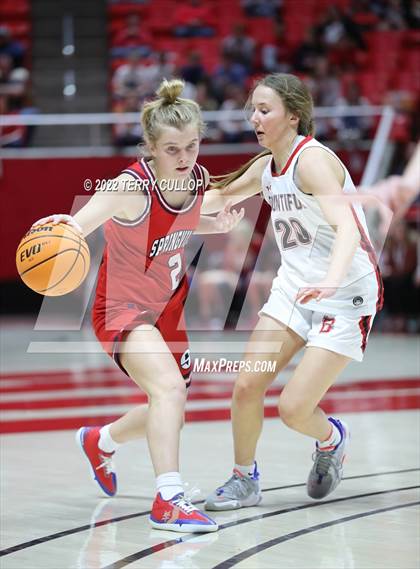 Thumbnail 2 in Springville vs. Bountiful (UHSAA 5A Semifinal) photogallery.