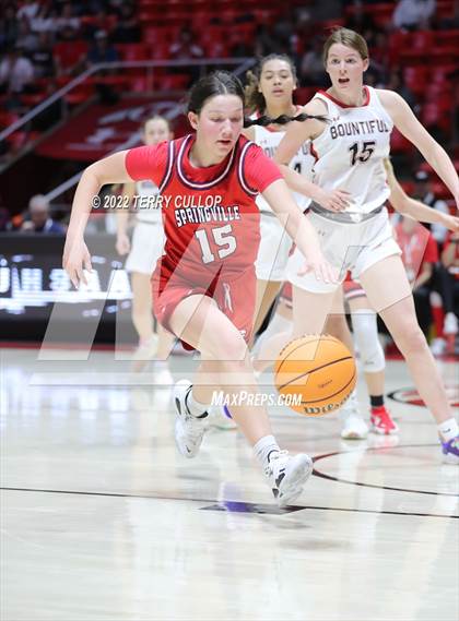 Thumbnail 1 in Springville vs. Bountiful (UHSAA 5A Semifinal) photogallery.