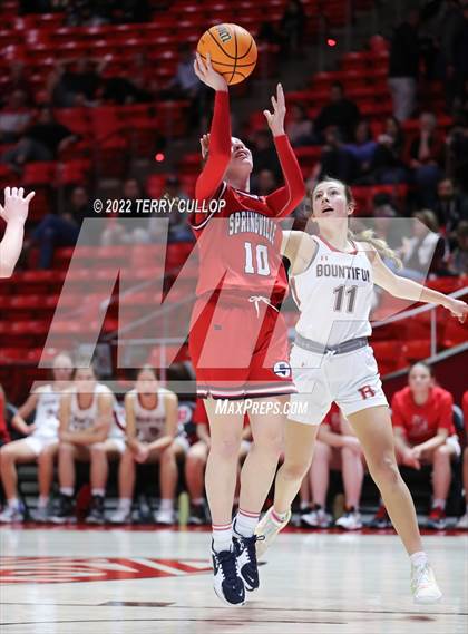 Thumbnail 3 in Springville vs. Bountiful (UHSAA 5A Semifinal) photogallery.
