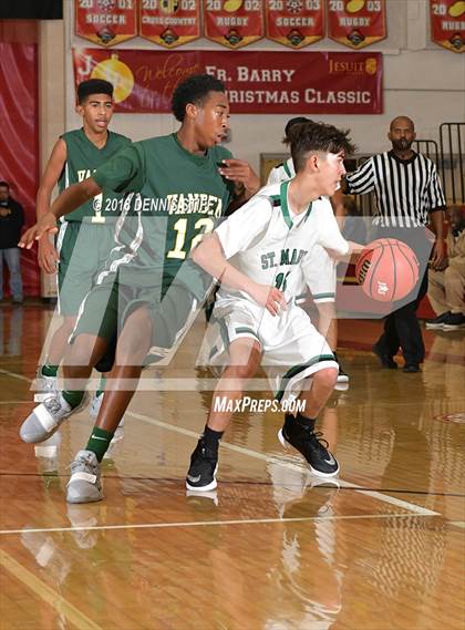 Thumbnail 3 in St. Mary's vs. Vanden (Jesuit JV Tournament) photogallery.