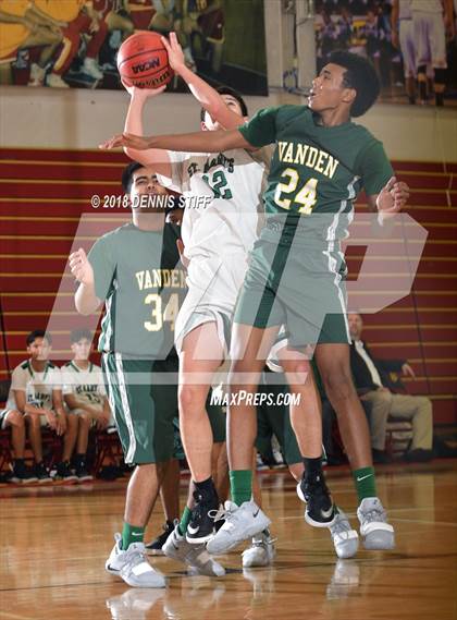 Thumbnail 1 in St. Mary's vs. Vanden (Jesuit JV Tournament) photogallery.