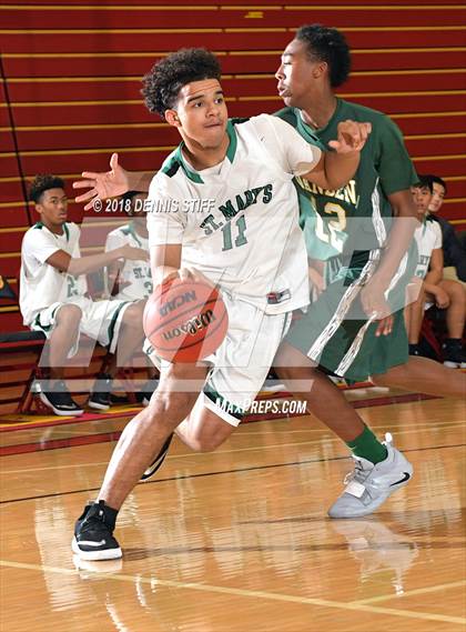 Thumbnail 3 in St. Mary's vs. Vanden (Jesuit JV Tournament) photogallery.
