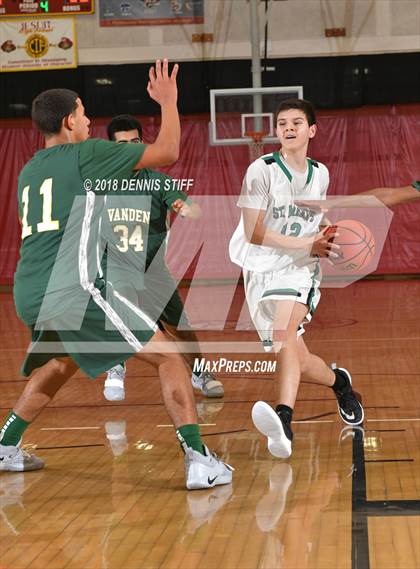 Thumbnail 1 in St. Mary's vs. Vanden (Jesuit JV Tournament) photogallery.