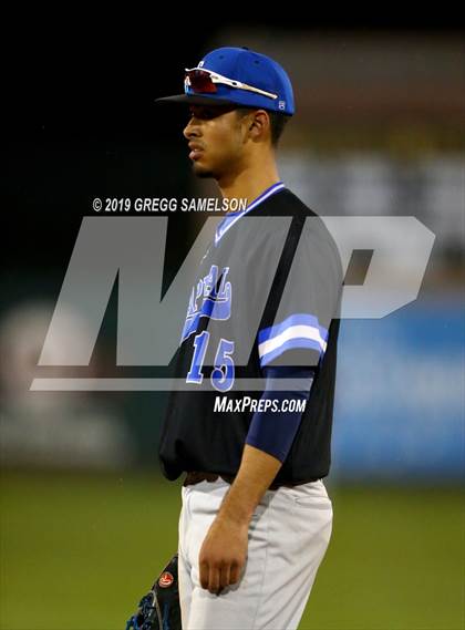 Thumbnail 1 in Capital Christian vs Wood @ Raley Field photogallery.