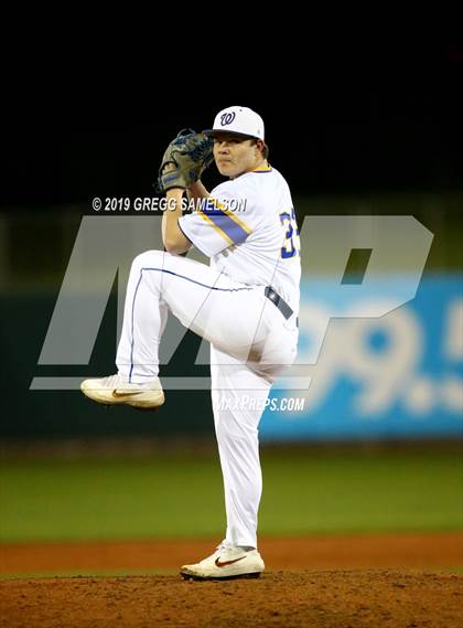 Thumbnail 2 in Capital Christian vs Wood @ Raley Field photogallery.