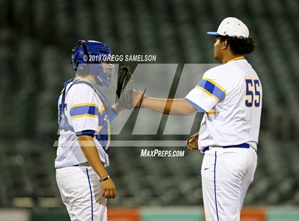 Thumbnail 2 in Capital Christian vs Wood @ Raley Field photogallery.