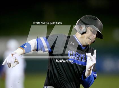 Thumbnail 1 in Capital Christian vs Wood @ Raley Field photogallery.