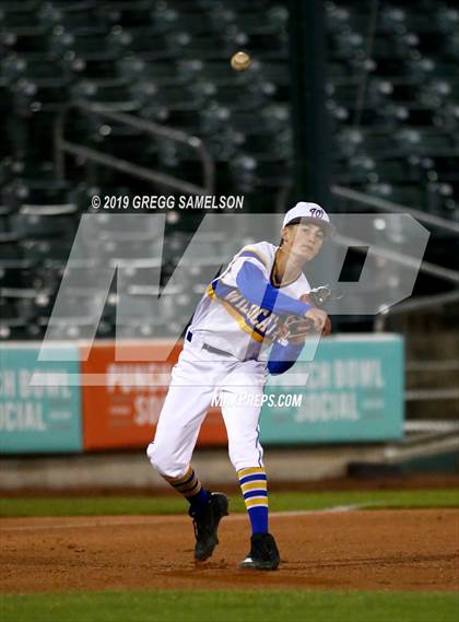 Thumbnail 2 in Capital Christian vs Wood @ Raley Field photogallery.