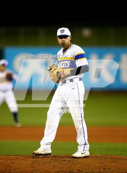 Thumbnail 3 in Capital Christian vs Wood @ Raley Field photogallery.
