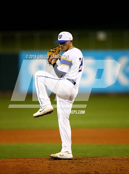 Thumbnail 2 in Capital Christian vs Wood @ Raley Field photogallery.