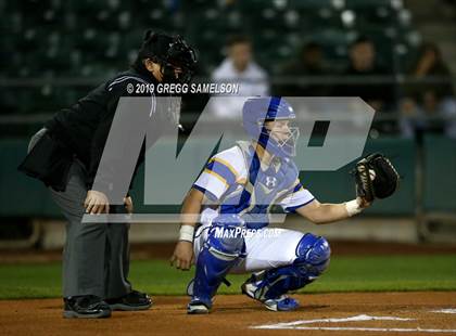 Thumbnail 3 in Capital Christian vs Wood @ Raley Field photogallery.