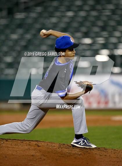 Thumbnail 1 in Capital Christian vs Wood @ Raley Field photogallery.