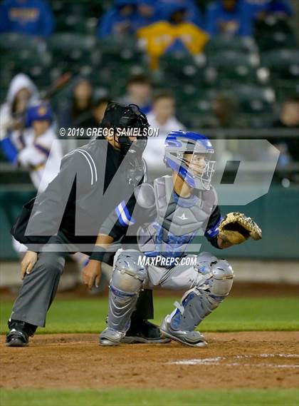 Thumbnail 2 in Capital Christian vs Wood @ Raley Field photogallery.