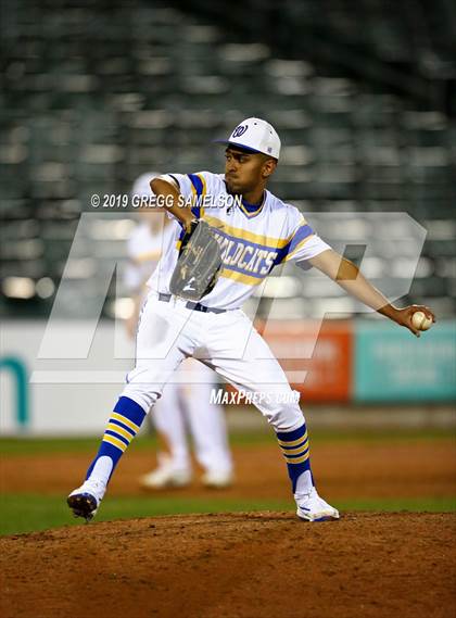 Thumbnail 2 in Capital Christian vs Wood @ Raley Field photogallery.