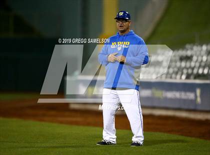 Thumbnail 3 in Capital Christian vs Wood @ Raley Field photogallery.