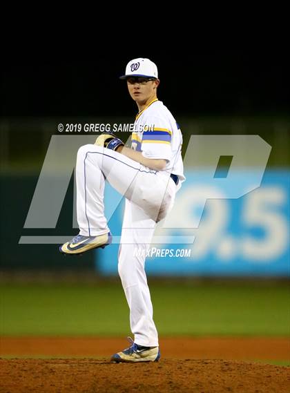 Thumbnail 2 in Capital Christian vs Wood @ Raley Field photogallery.