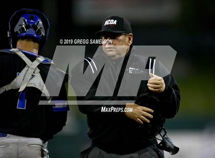 Thumbnail 2 in Capital Christian vs Wood @ Raley Field photogallery.