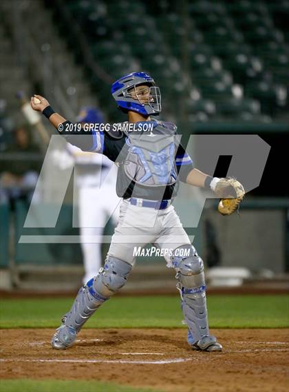Thumbnail 3 in Capital Christian vs Wood @ Raley Field photogallery.