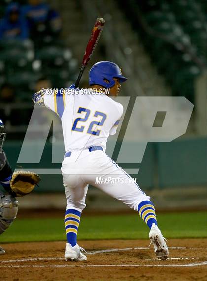 Thumbnail 1 in Capital Christian vs Wood @ Raley Field photogallery.