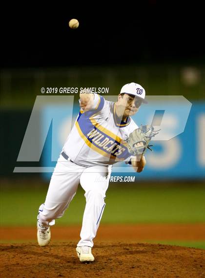 Thumbnail 2 in Capital Christian vs Wood @ Raley Field photogallery.