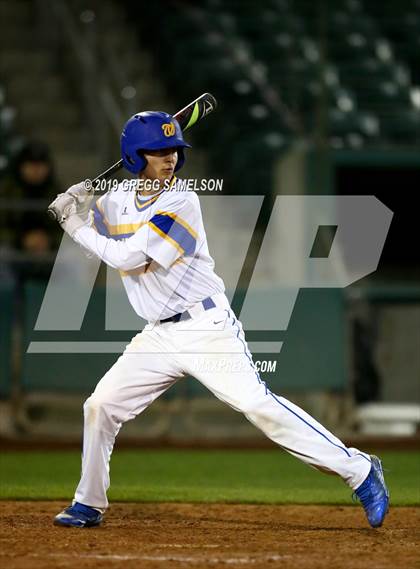 Thumbnail 1 in Capital Christian vs Wood @ Raley Field photogallery.