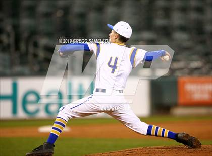 Thumbnail 3 in Capital Christian vs Wood @ Raley Field photogallery.