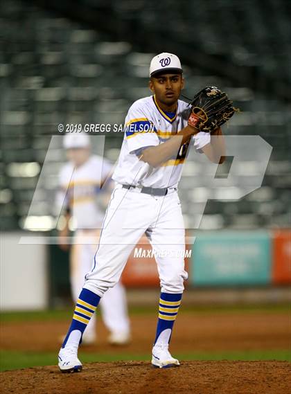 Thumbnail 1 in Capital Christian vs Wood @ Raley Field photogallery.