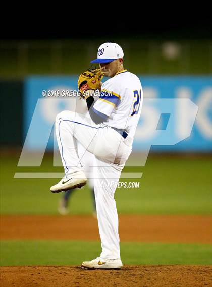 Thumbnail 1 in Capital Christian vs Wood @ Raley Field photogallery.
