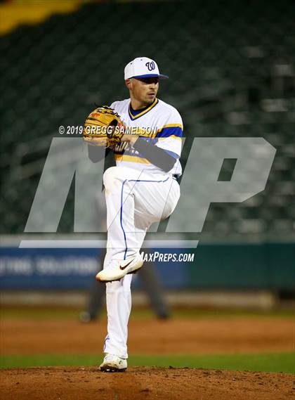 Thumbnail 3 in Capital Christian vs Wood @ Raley Field photogallery.