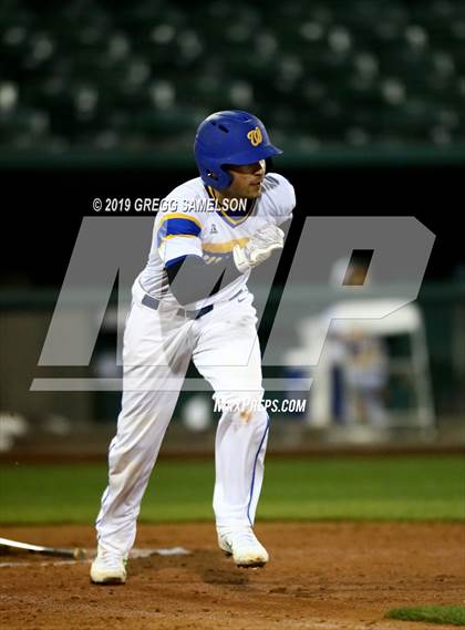 Thumbnail 2 in Capital Christian vs Wood @ Raley Field photogallery.