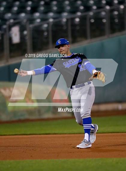 Thumbnail 1 in Capital Christian vs Wood @ Raley Field photogallery.
