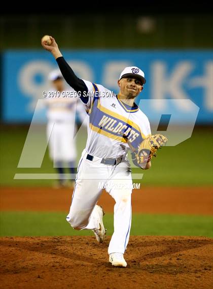 Thumbnail 2 in Capital Christian vs Wood @ Raley Field photogallery.