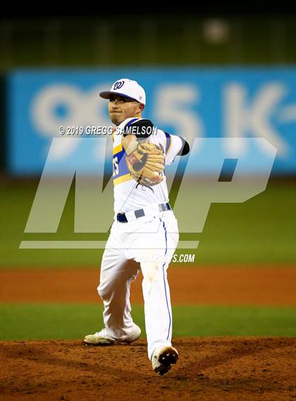 Thumbnail 3 in Capital Christian vs Wood @ Raley Field photogallery.
