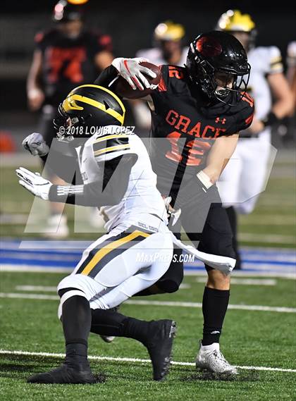 Thumbnail 1 in Del Oro @ Grace Brethren (CIF State DIV 2AA Championship) photogallery.