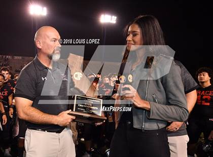 Thumbnail 3 in Del Oro @ Grace Brethren (CIF State DIV 2AA Championship) photogallery.