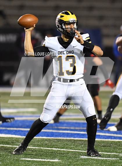 Thumbnail 2 in Del Oro @ Grace Brethren (CIF State DIV 2AA Championship) photogallery.