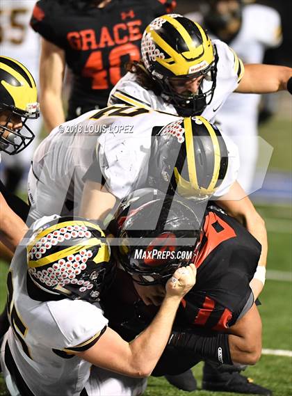 Thumbnail 3 in Del Oro @ Grace Brethren (CIF State DIV 2AA Championship) photogallery.