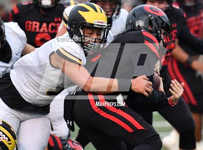 Thumbnail 2 in Del Oro @ Grace Brethren (CIF State DIV 2AA Championship) photogallery.