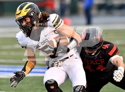 Thumbnail 3 in Del Oro @ Grace Brethren (CIF State DIV 2AA Championship) photogallery.