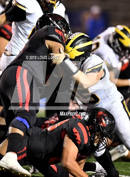 Thumbnail 3 in Del Oro @ Grace Brethren (CIF State DIV 2AA Championship) photogallery.