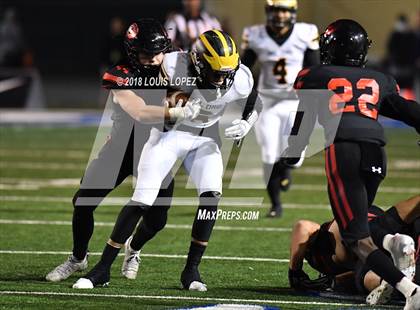 Thumbnail 3 in Del Oro @ Grace Brethren (CIF State DIV 2AA Championship) photogallery.