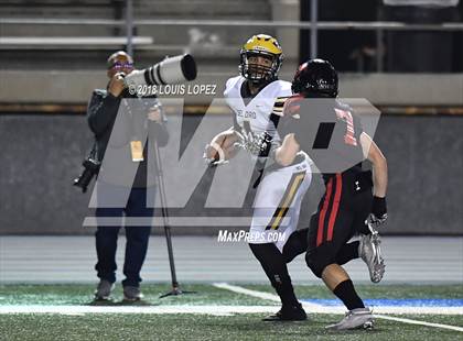 Thumbnail 3 in Del Oro @ Grace Brethren (CIF State DIV 2AA Championship) photogallery.