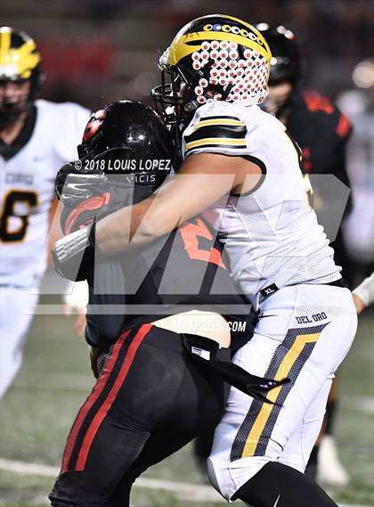 Thumbnail 3 in Del Oro @ Grace Brethren (CIF State DIV 2AA Championship) photogallery.