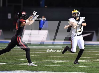 Thumbnail 3 in Del Oro @ Grace Brethren (CIF State DIV 2AA Championship) photogallery.