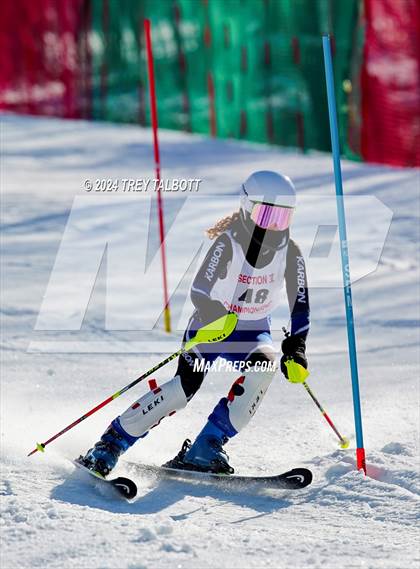 Thumbnail 2 in NYSPHSAA Section V Class A & B Slalom Final (First Run) photogallery.