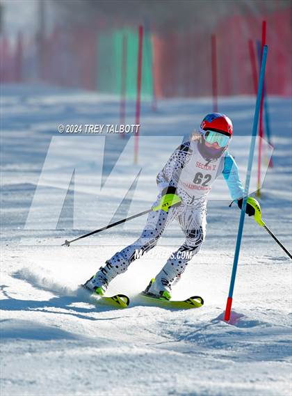 Thumbnail 2 in NYSPHSAA Section V Class A & B Slalom Final (First Run) photogallery.